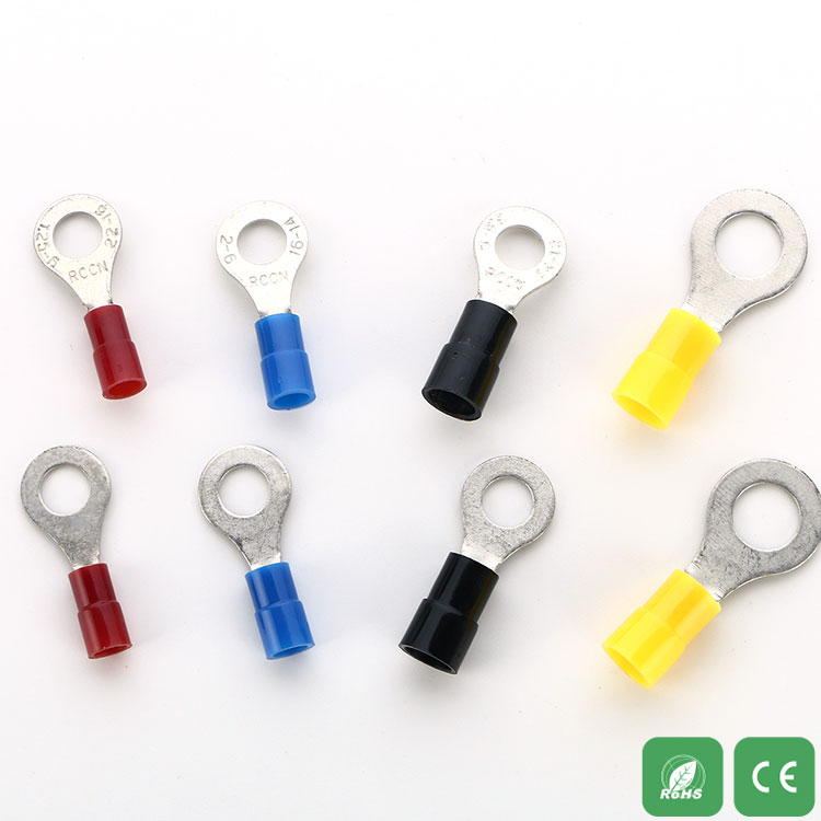 Terminais de nylon isolamento circulares RFN