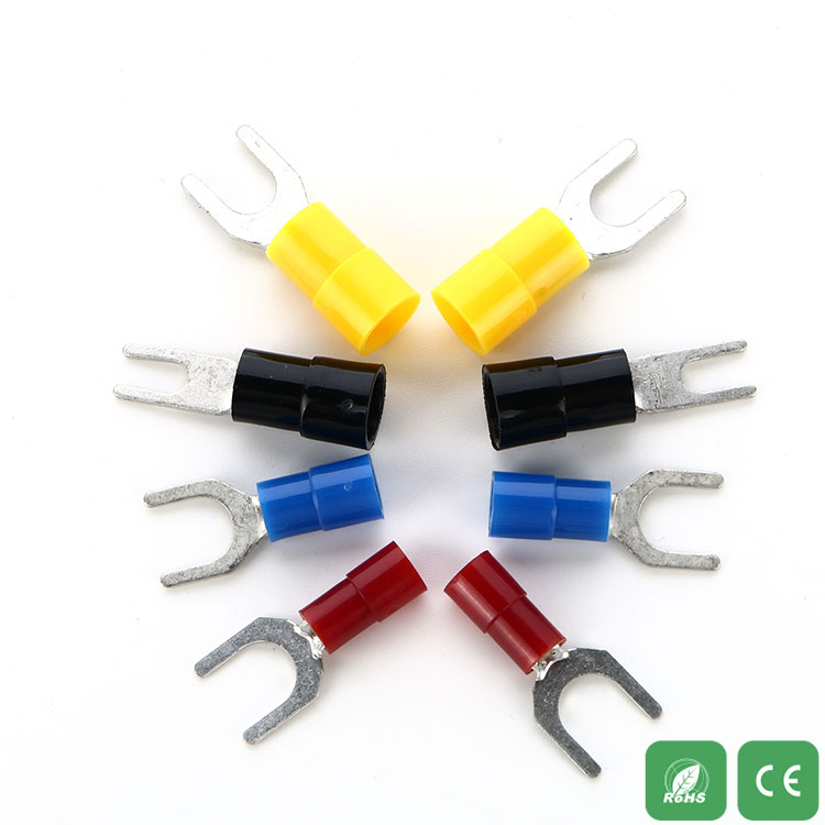 Nylon isolados garfo terminal de YFN