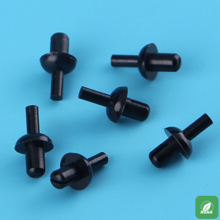 Curto Nylon martelo rebite SRS