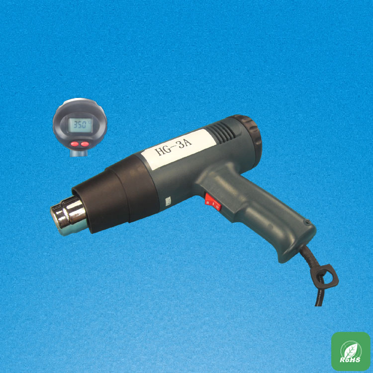 Display digital pistola de ar quente
