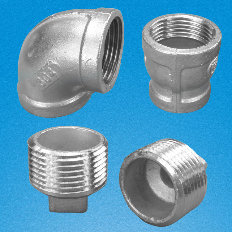 Aço inoxidável Elbow   plugue