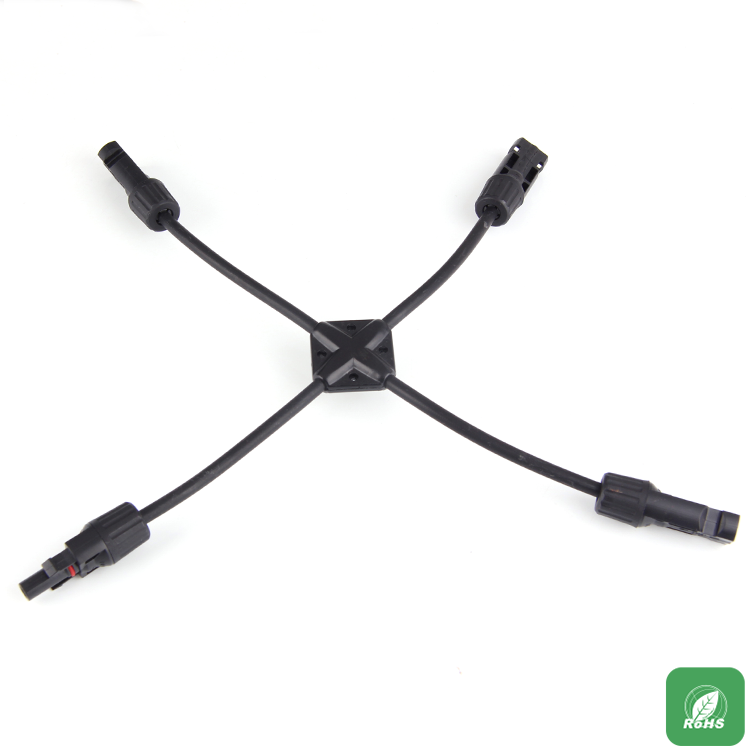 Conector Tee Fotovoltaico MC4