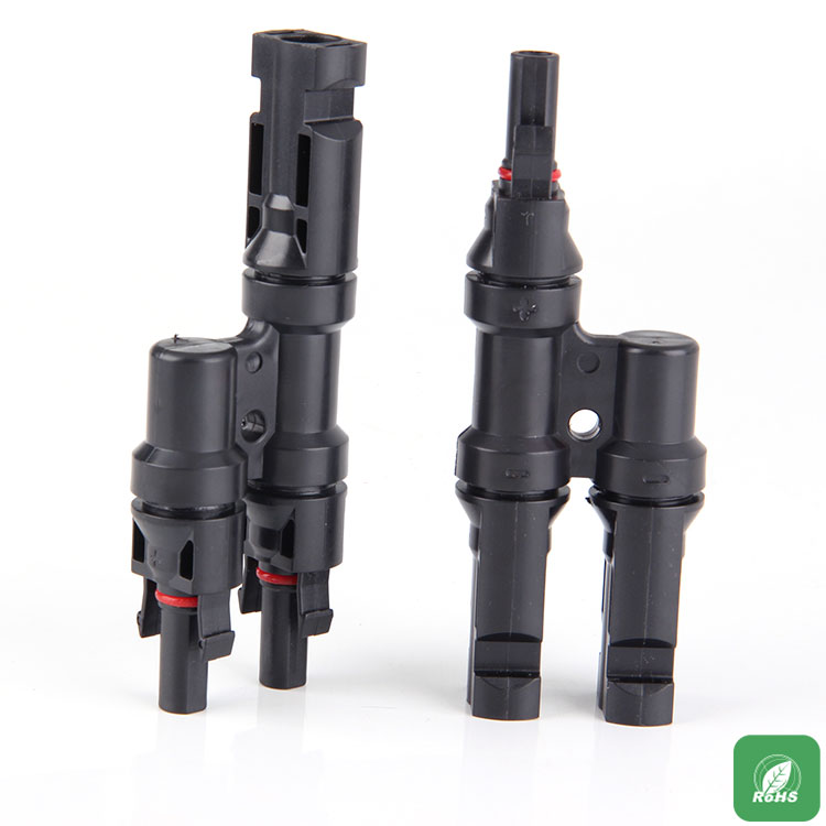 MC4 Conector de energia solar fotovoltaica 1T