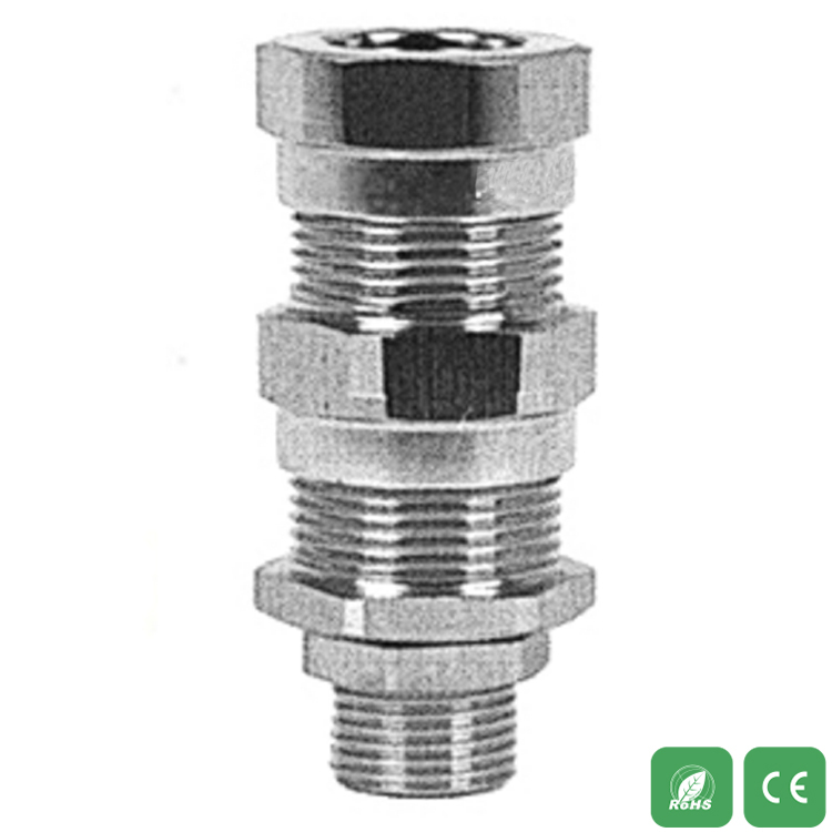 Conector impermeável de cabo de aço inoxidável à prova de chama BXG-EX1