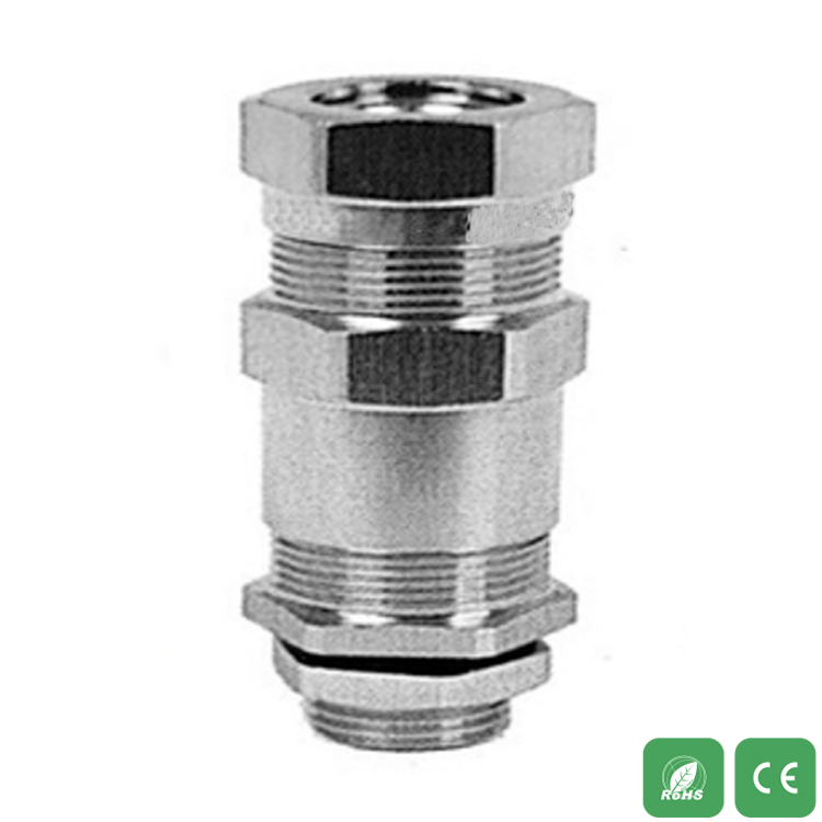 Conector impermeável blindado de aço inoxidável à prova de explosão BXG-EX2