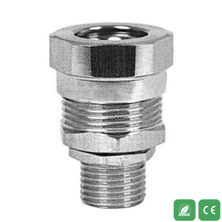 Conector impermeável de cabo de aço inoxidável à prova de chama  BXG-EX3