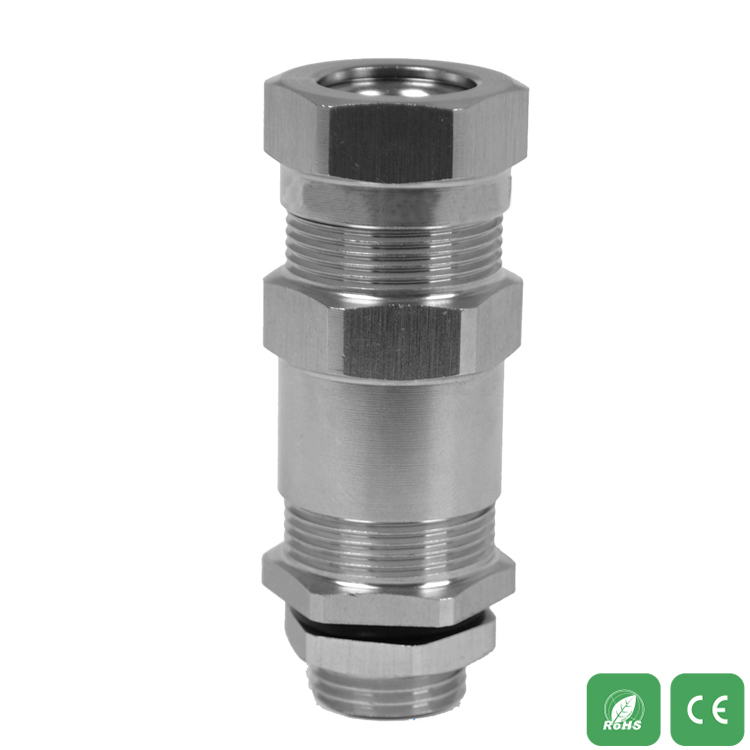 Conector impermeável blindado de aço inoxidável à prova de explosão  BXG-EX4
