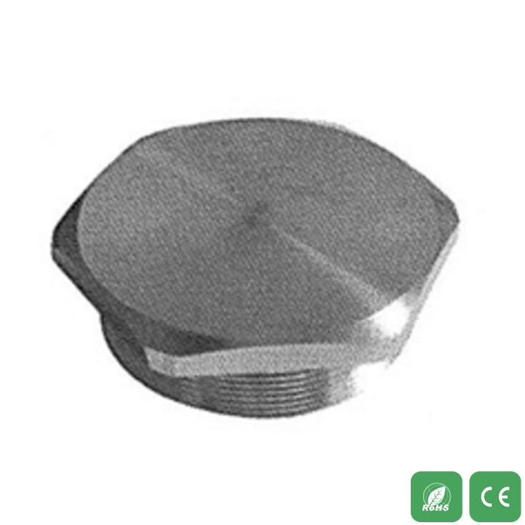 Tampa de aço inoxidável hexagonal  MSPS