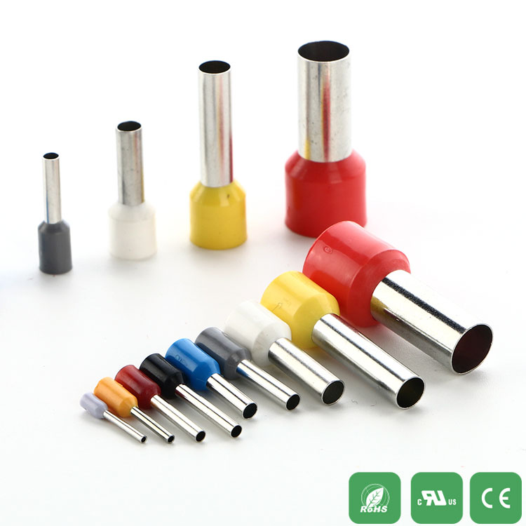 Terminal tubular europeu pré-isolado ET