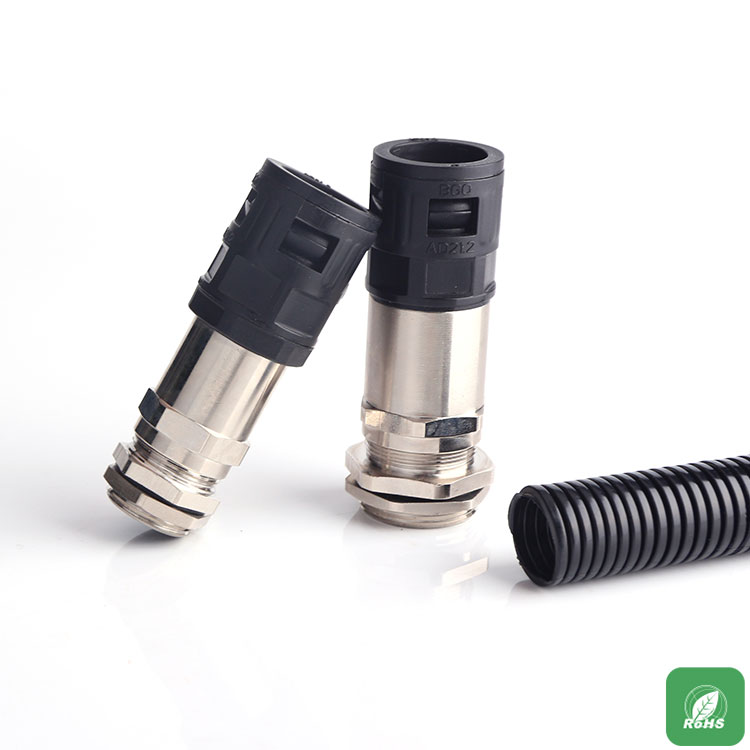 Conector de mangueira com rosca metálica travada BGQMZ